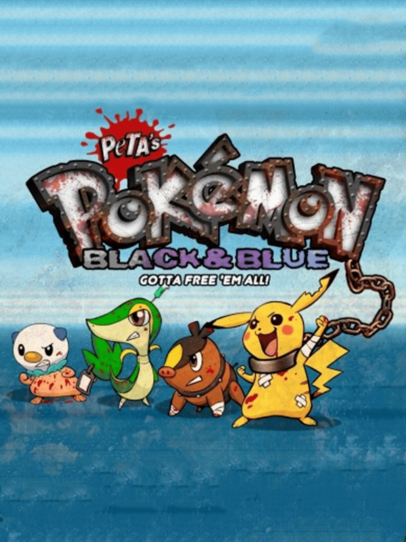 PETA's Pokémon Black & Blue Cover