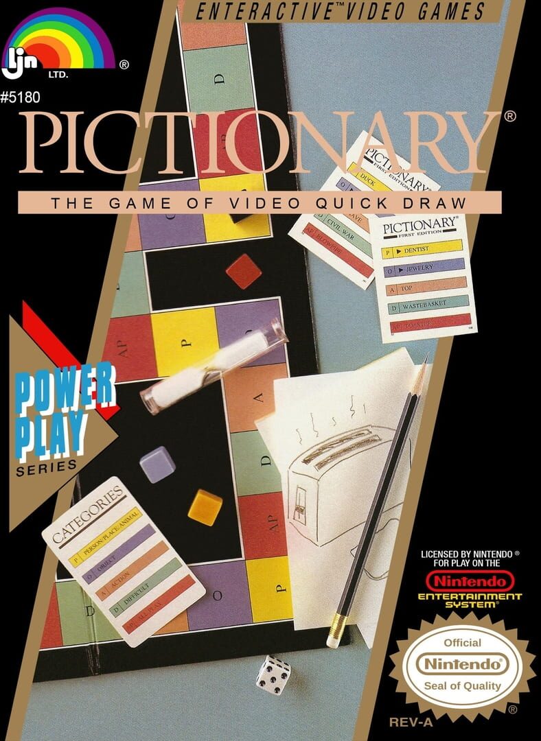 Pictionary: The Game of Video Quick Draw (1990)