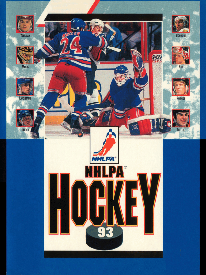 NHLPA Hockey 93 Cover