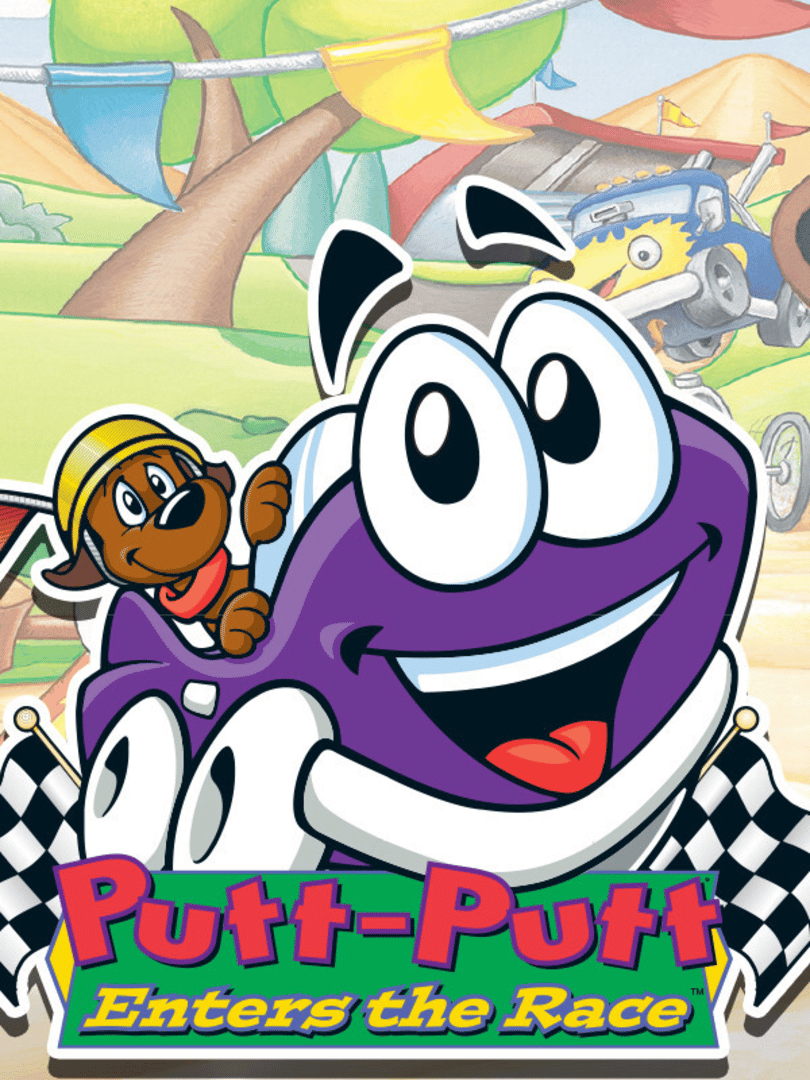 Putt-Putt Enters the Race Cover