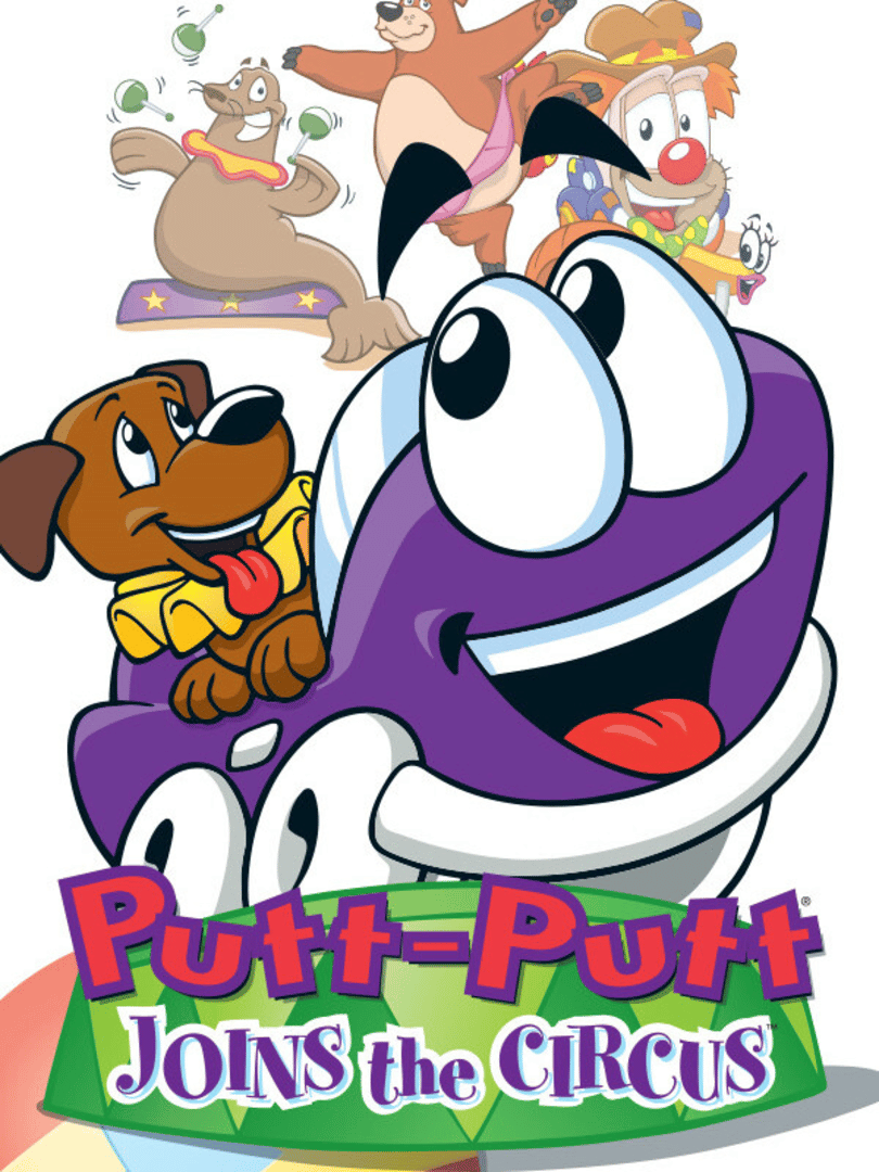 Putt-Putt Joins the Circus Cover