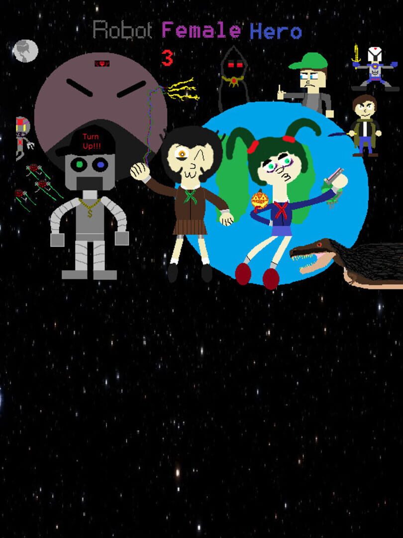 Cover image of Robot Female Hero 3