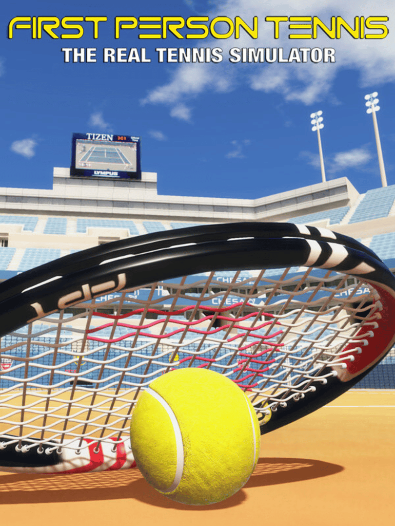 First Person Tennis - The Real Tennis Simulator Cover