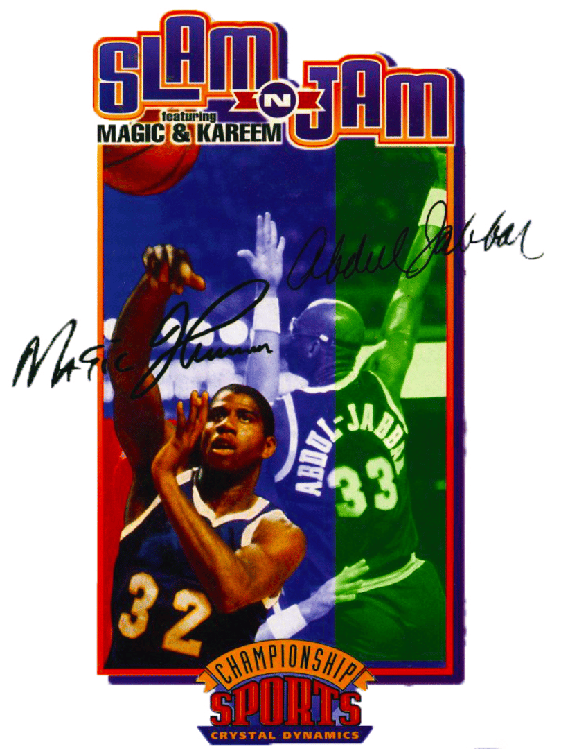 Slam 'n Jam '96 Featuring Magic & Kareem Cover
