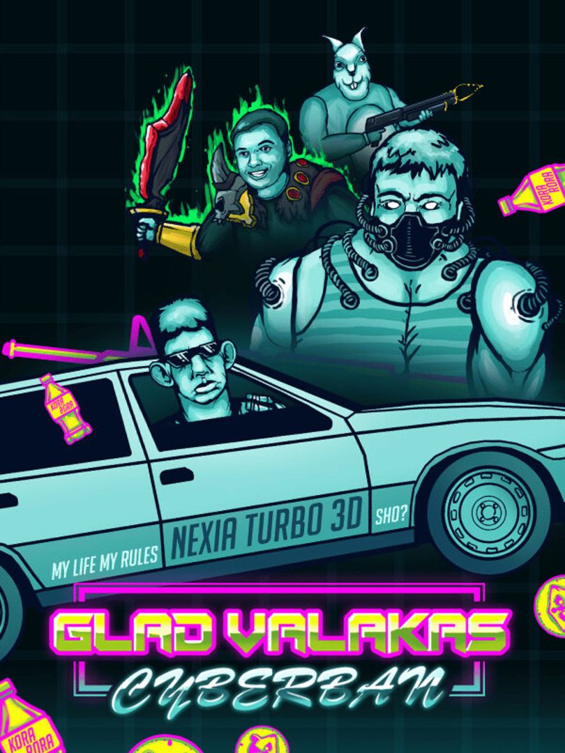 Glad Valakas: Cyberban Cover