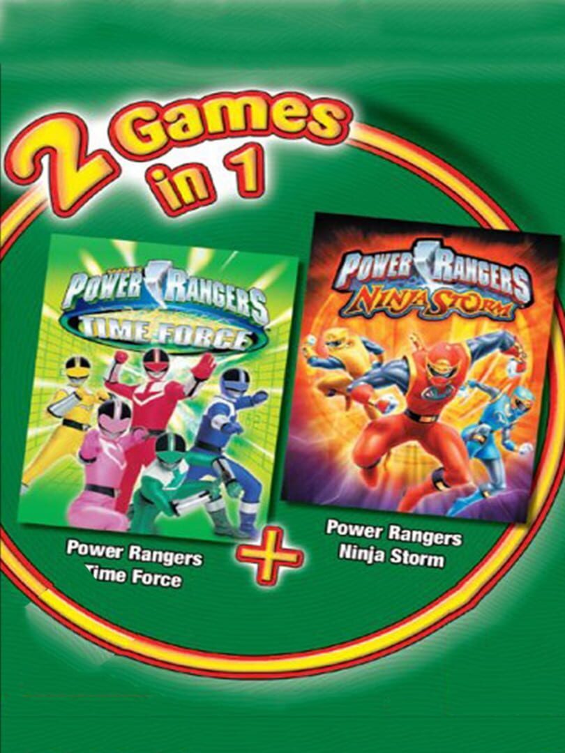 2 Games in 1 Double Pack: Power Rangers Ninja Storm + Power Rangers Time Force