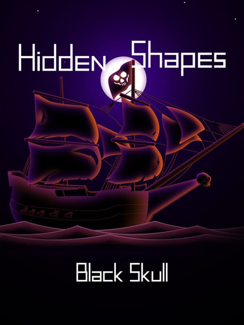 Hidden Shapes: Black Skull