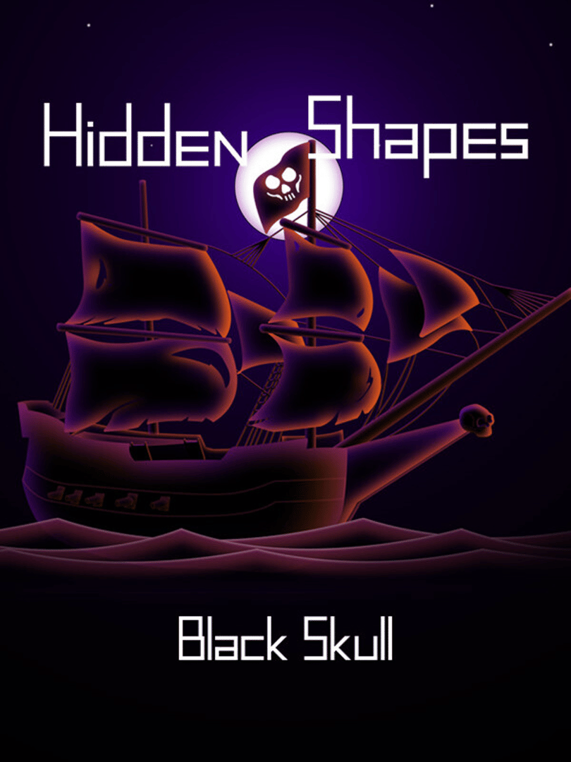 Hidden Shapes: Black Skull Cover