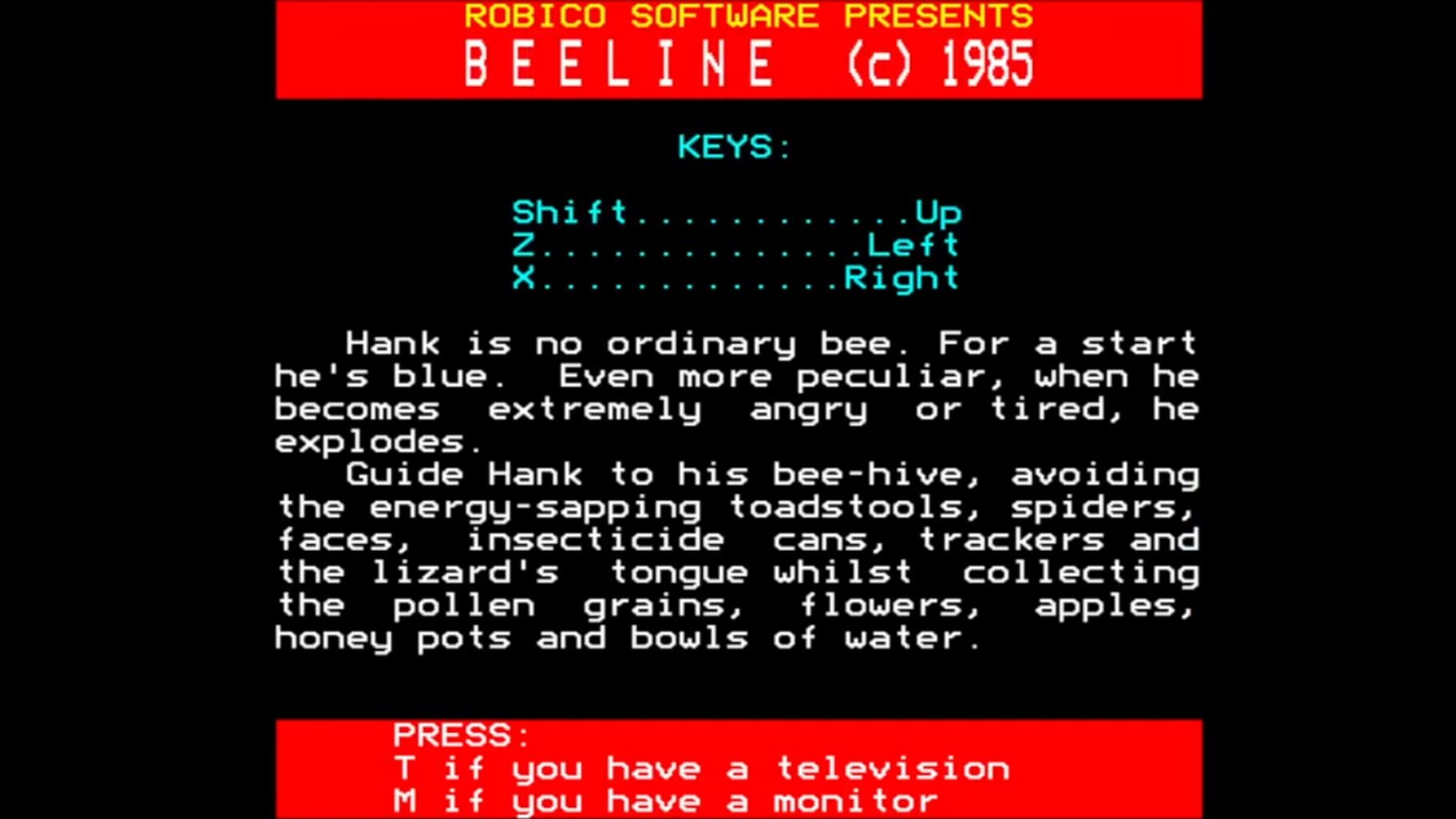 Beeline (1985)