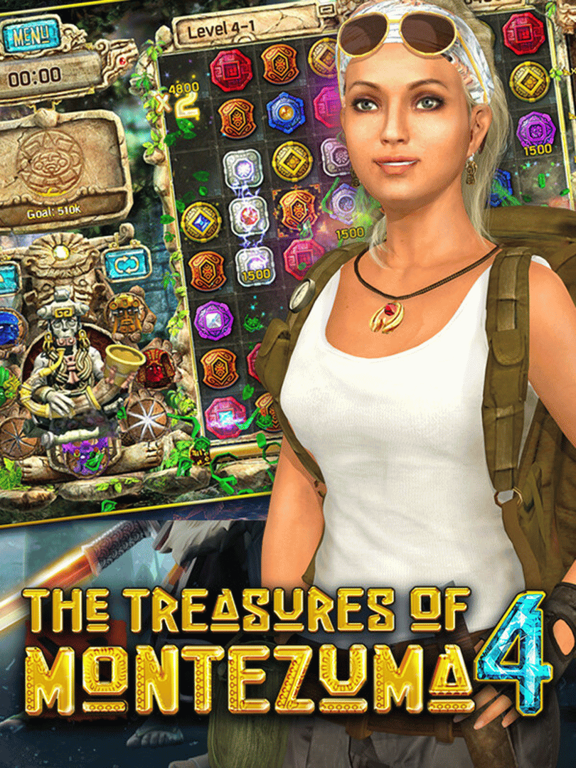 The Treasures of Montezuma 4 Cover