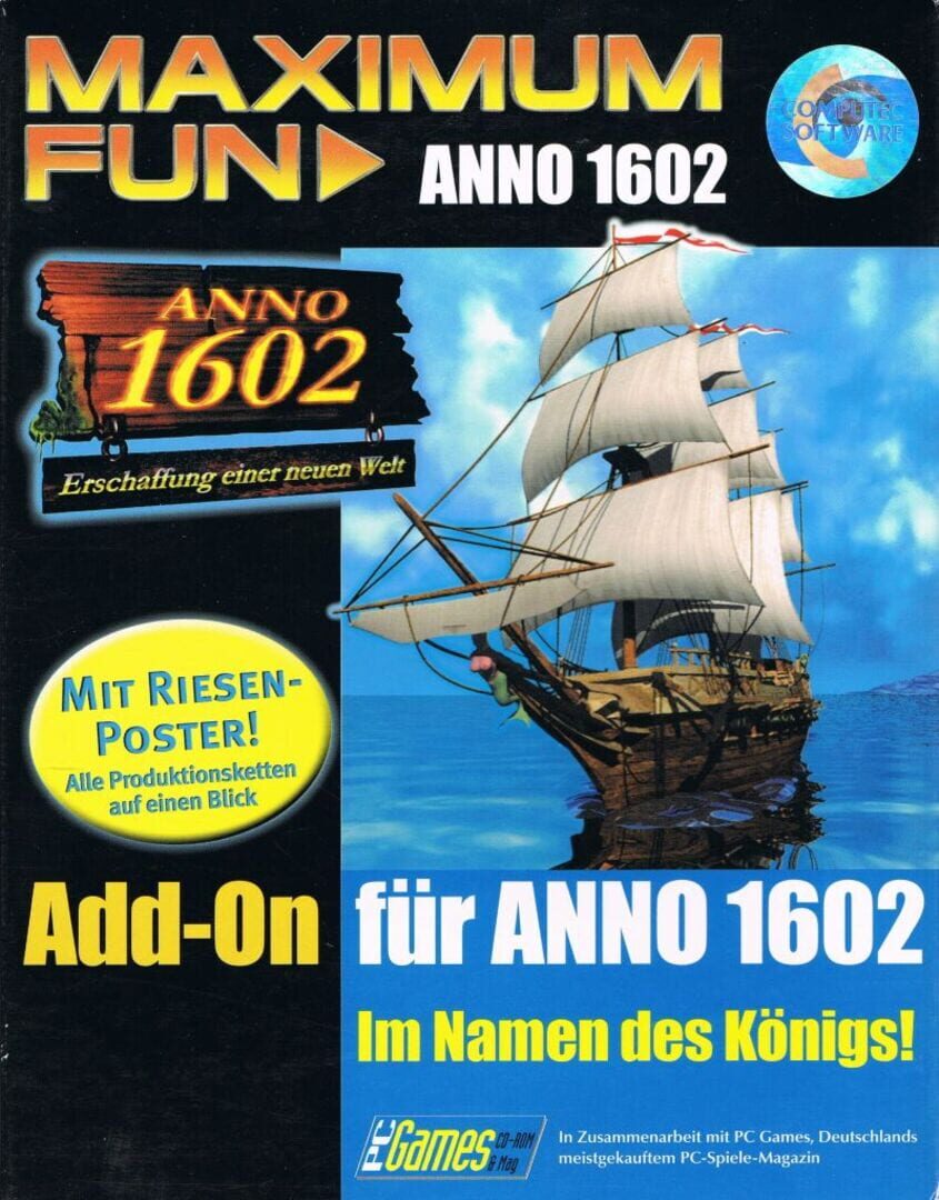 Anno 1602: Erschaffung einer Neuen Welt - Im Namen des Königs cover art