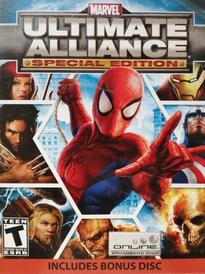 Cover image of Marvel: Ultimate Alliance - Special Edition