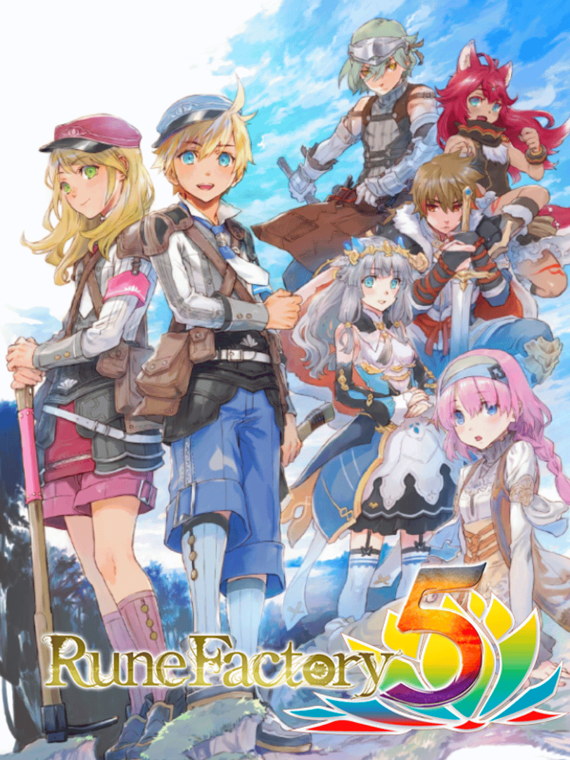 Rune Factory 5 Cover