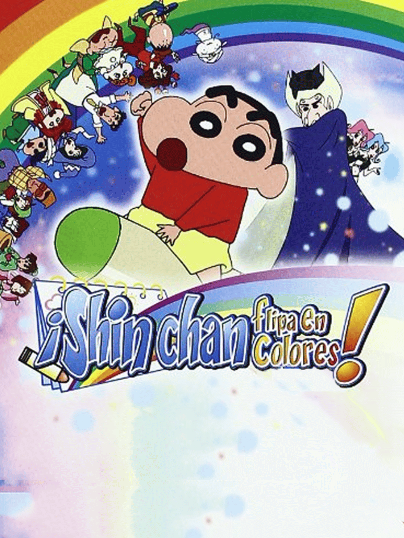 ¡Shin Chan: Flipa en colores! Cover