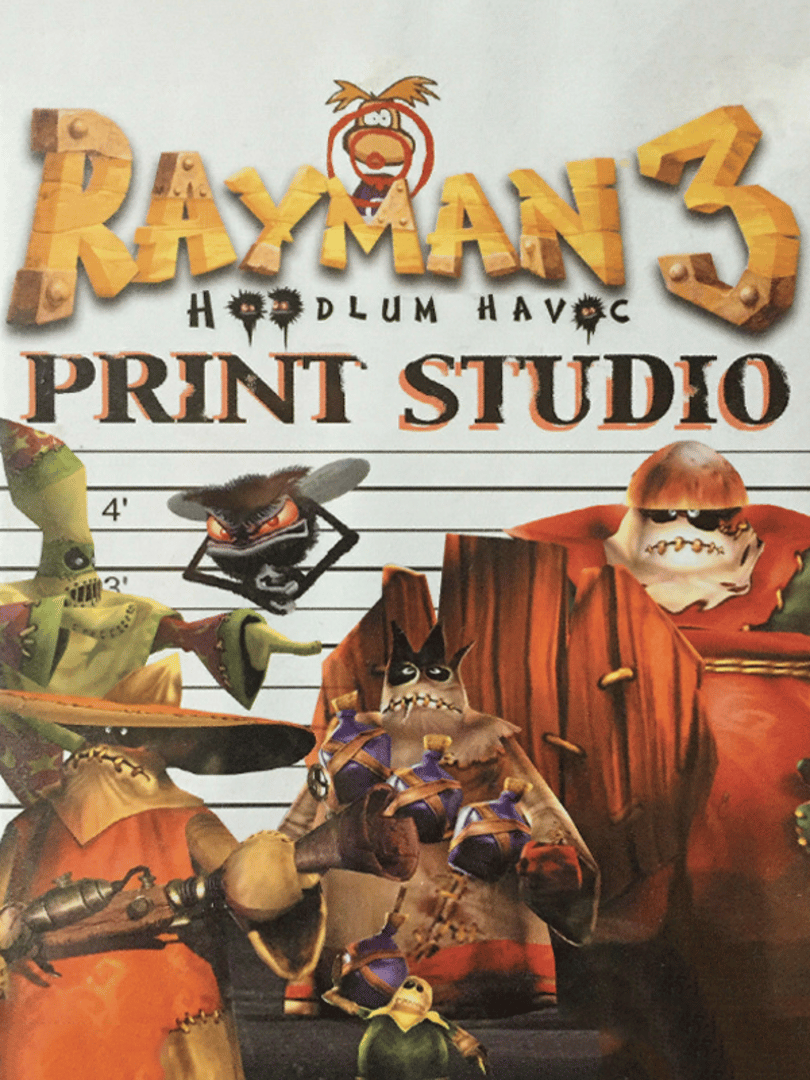 Rayman 3: Hoodlum Havoc Print Studio Cover