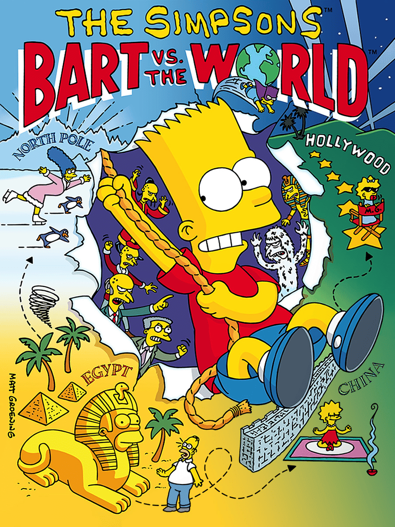 The Simpsons: Bart vs. the World Cover