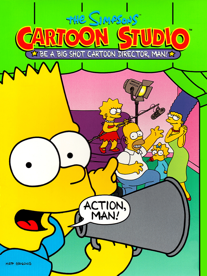 The Simpsons: Cartoon Studio Cover