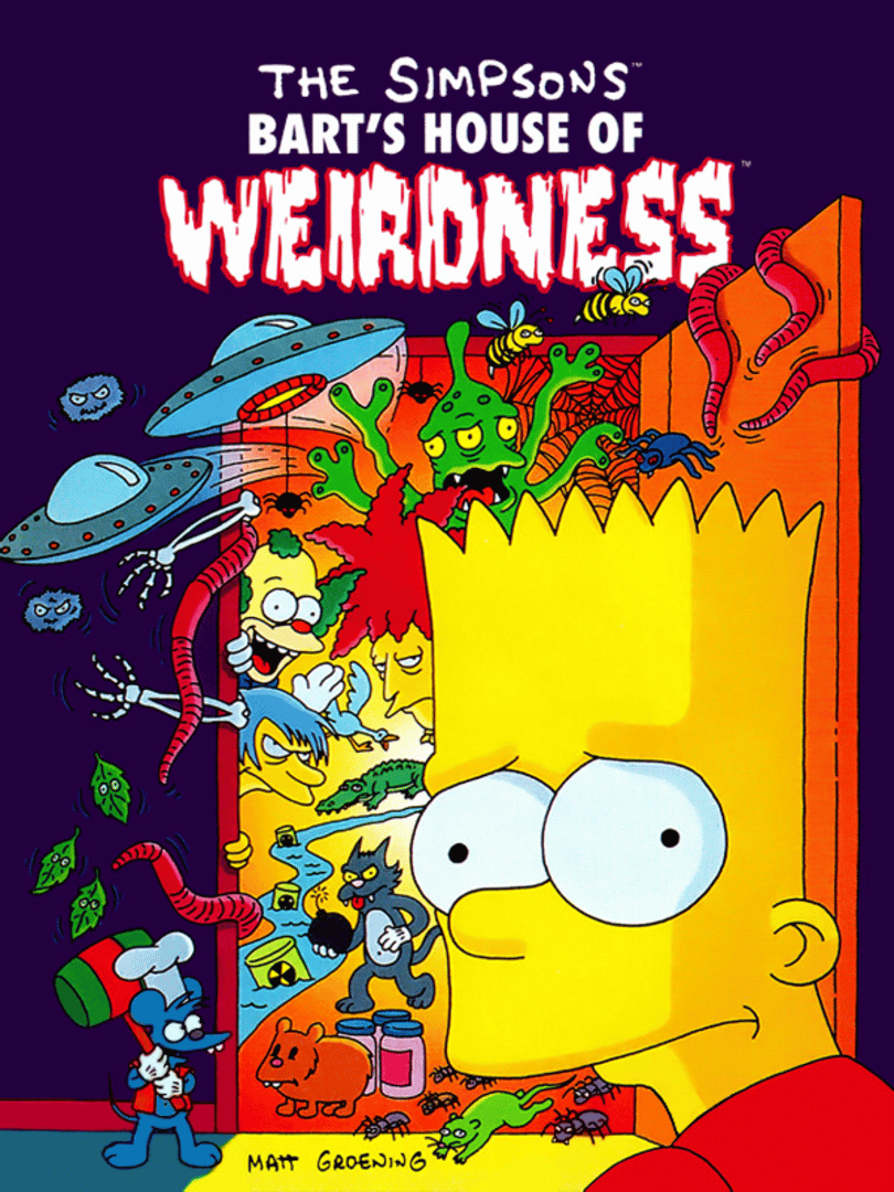 The Simpsons: Bart's House of Weirdness Cover