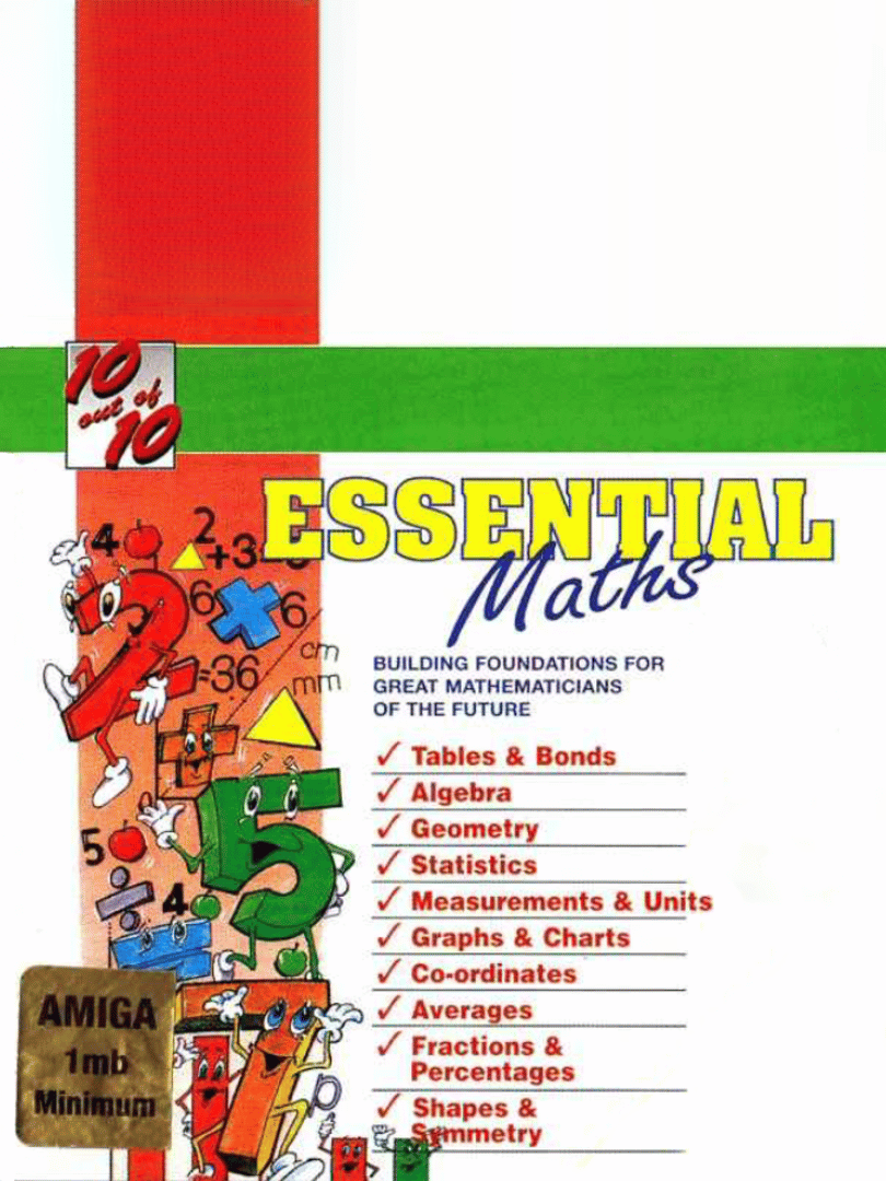 10 out of 10: Essential Maths Cover