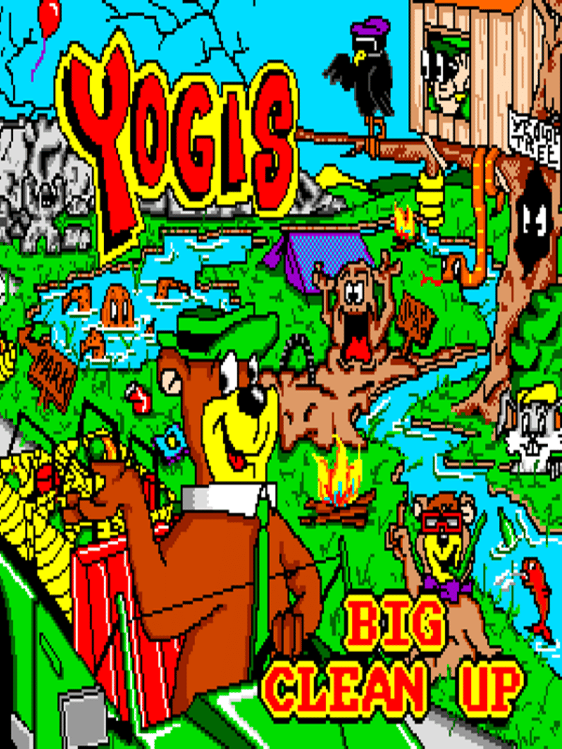 Yogi's Big Clean Up Cover