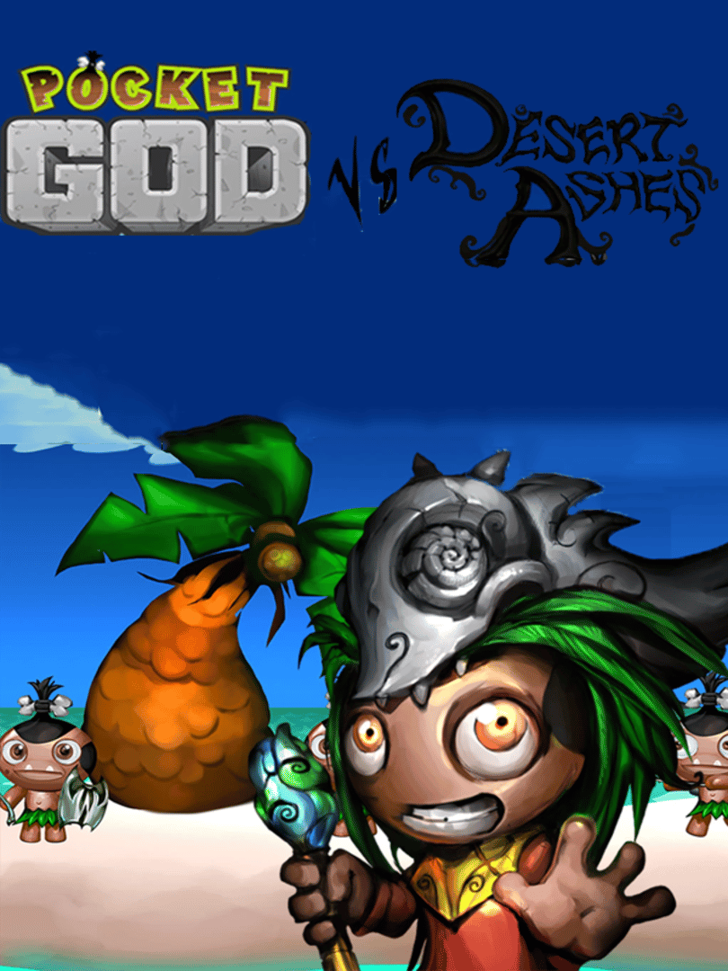Pocket God vs Desert Ashes Cover