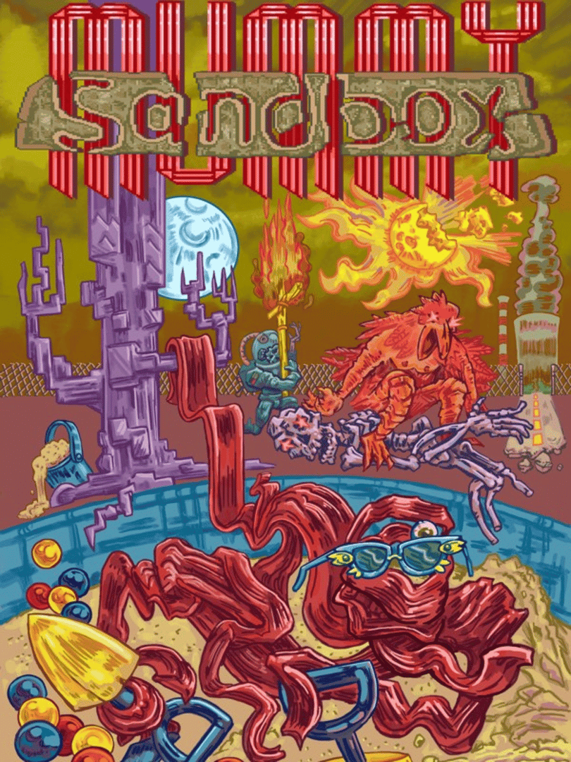 Mummy Sandbox Cover