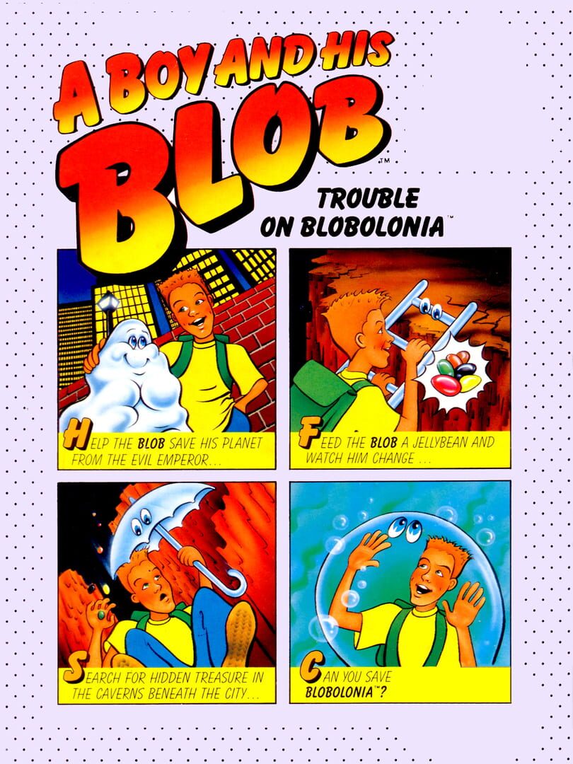 A Boy and His Blob: Trouble on Blobolonia (1990)