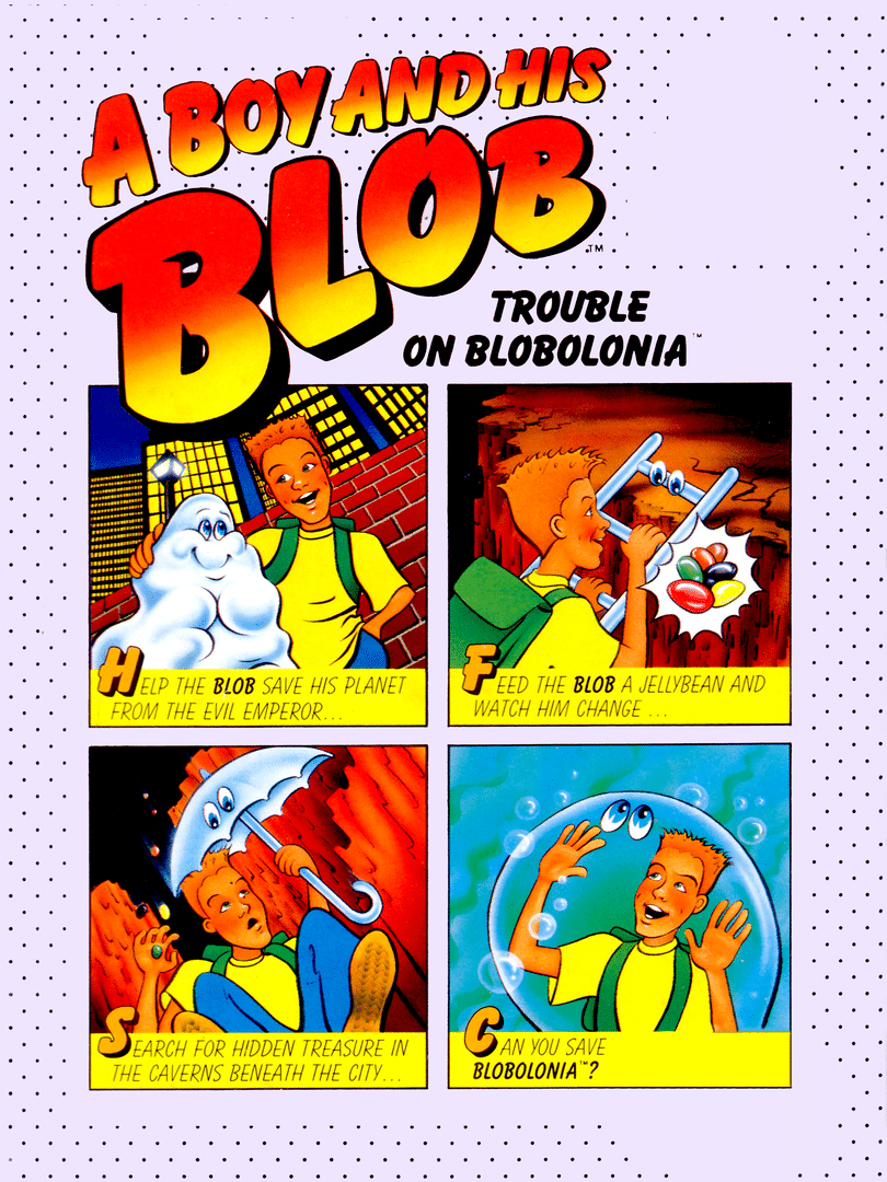 A Boy and His Blob: Trouble on Blobolonia Cover