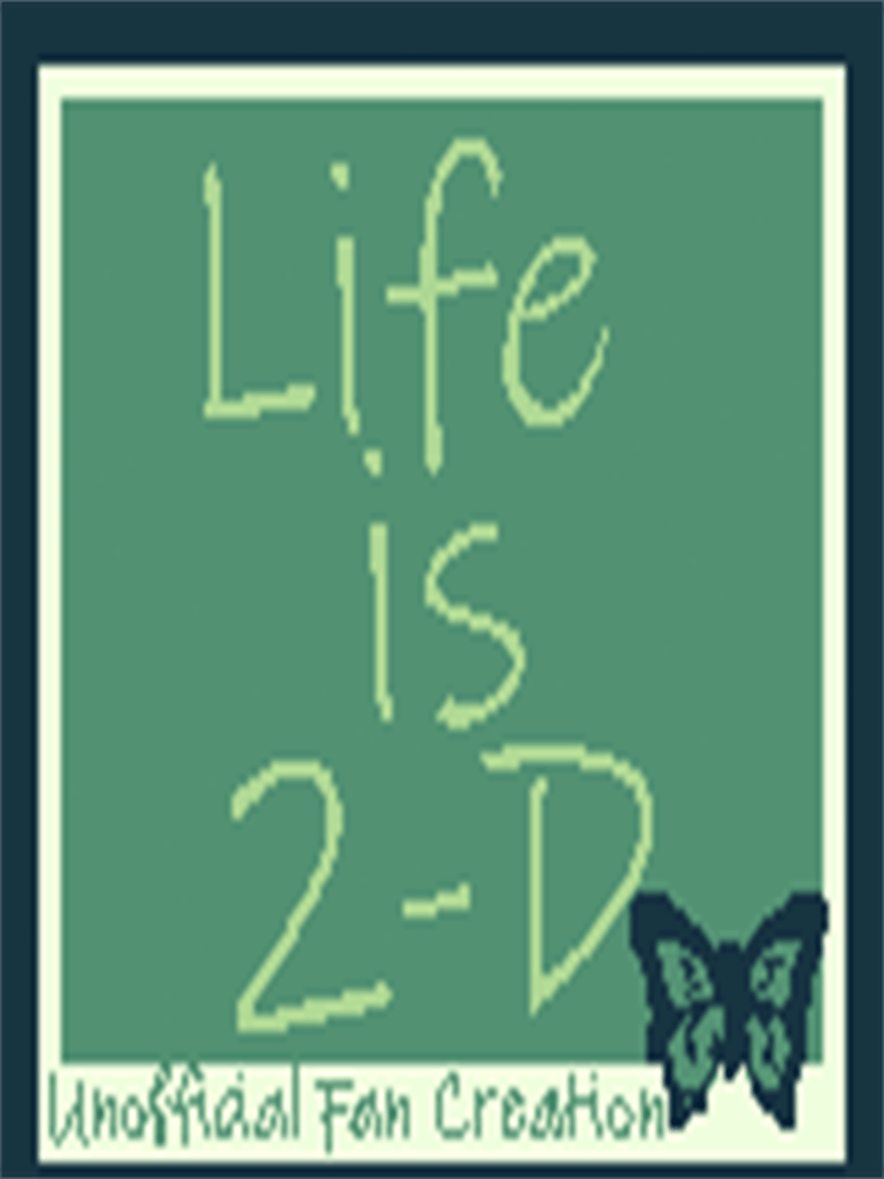 Life is 2-D Cover