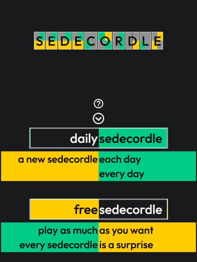 Sedecordle (2022)