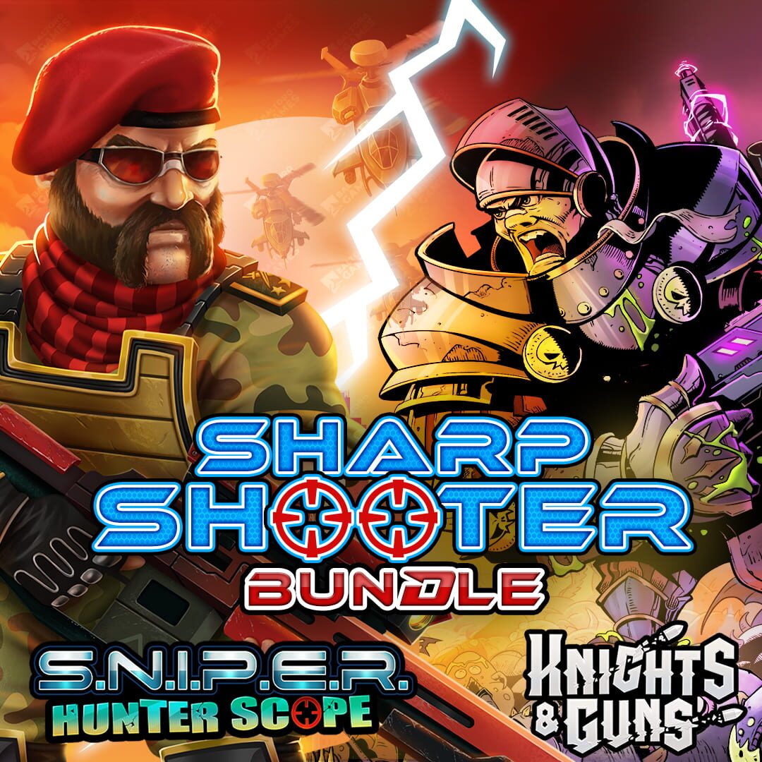 Sharp Shooter Bundle: S.N.I.P.E.R Hunter Scope + Knights & Guns cover art