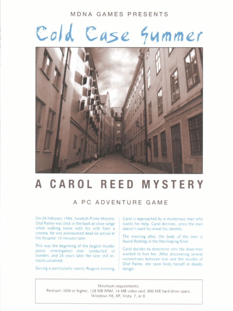 Cold Case Summer Cover