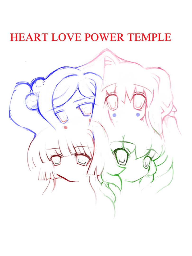 Heart Love Power Temple Cover