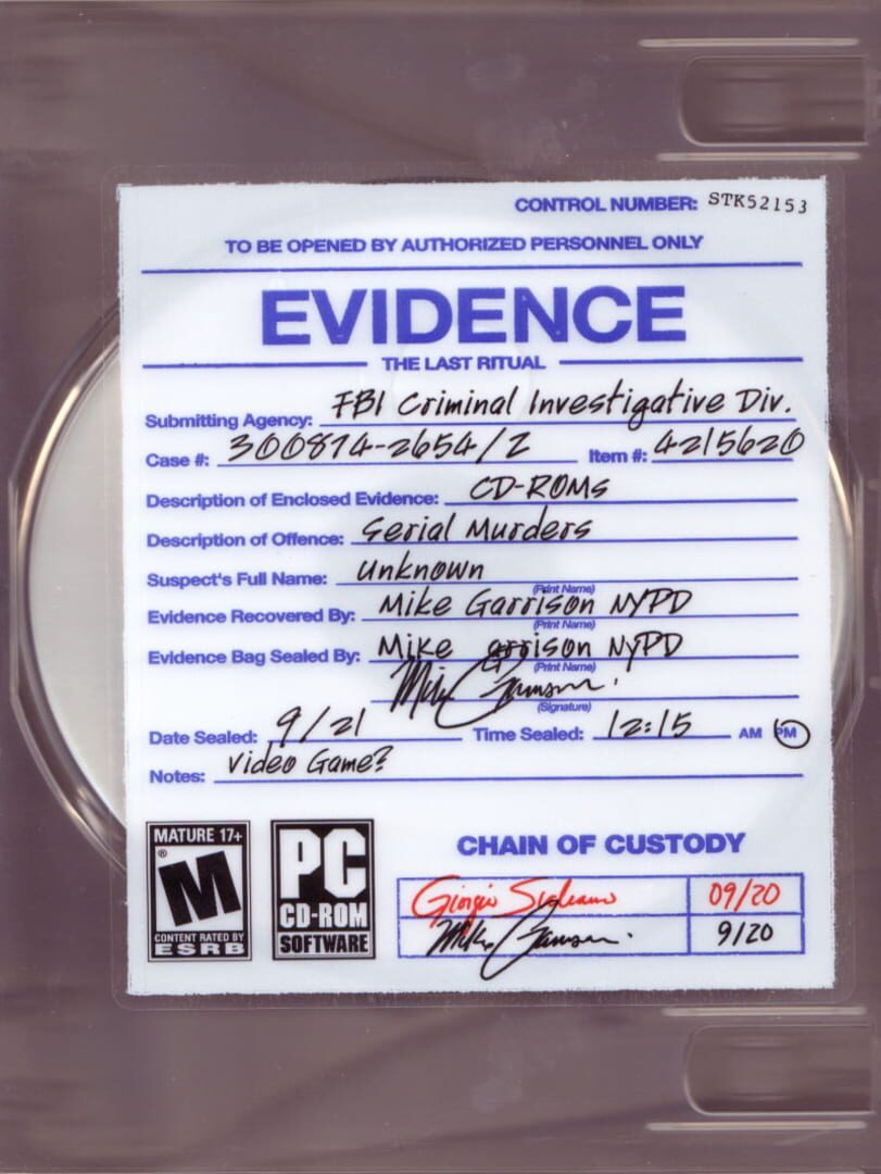 Evidence: The Last Ritual (2006)