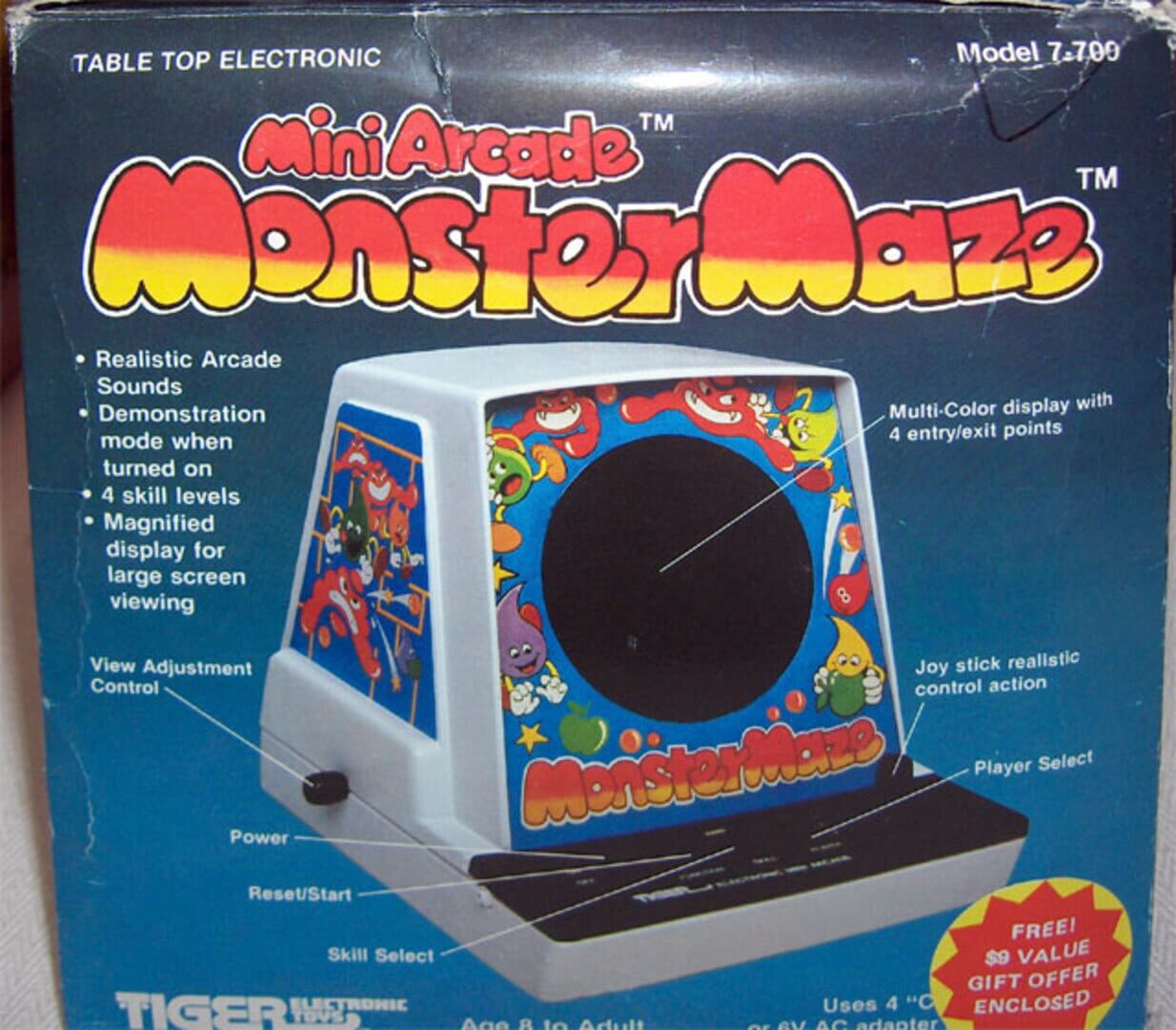 Mini Arcade Monster Maze (1982)