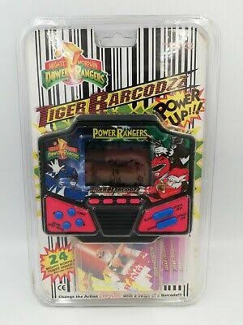 Mighty Morphin Power Rangers Tiger Barcodzz