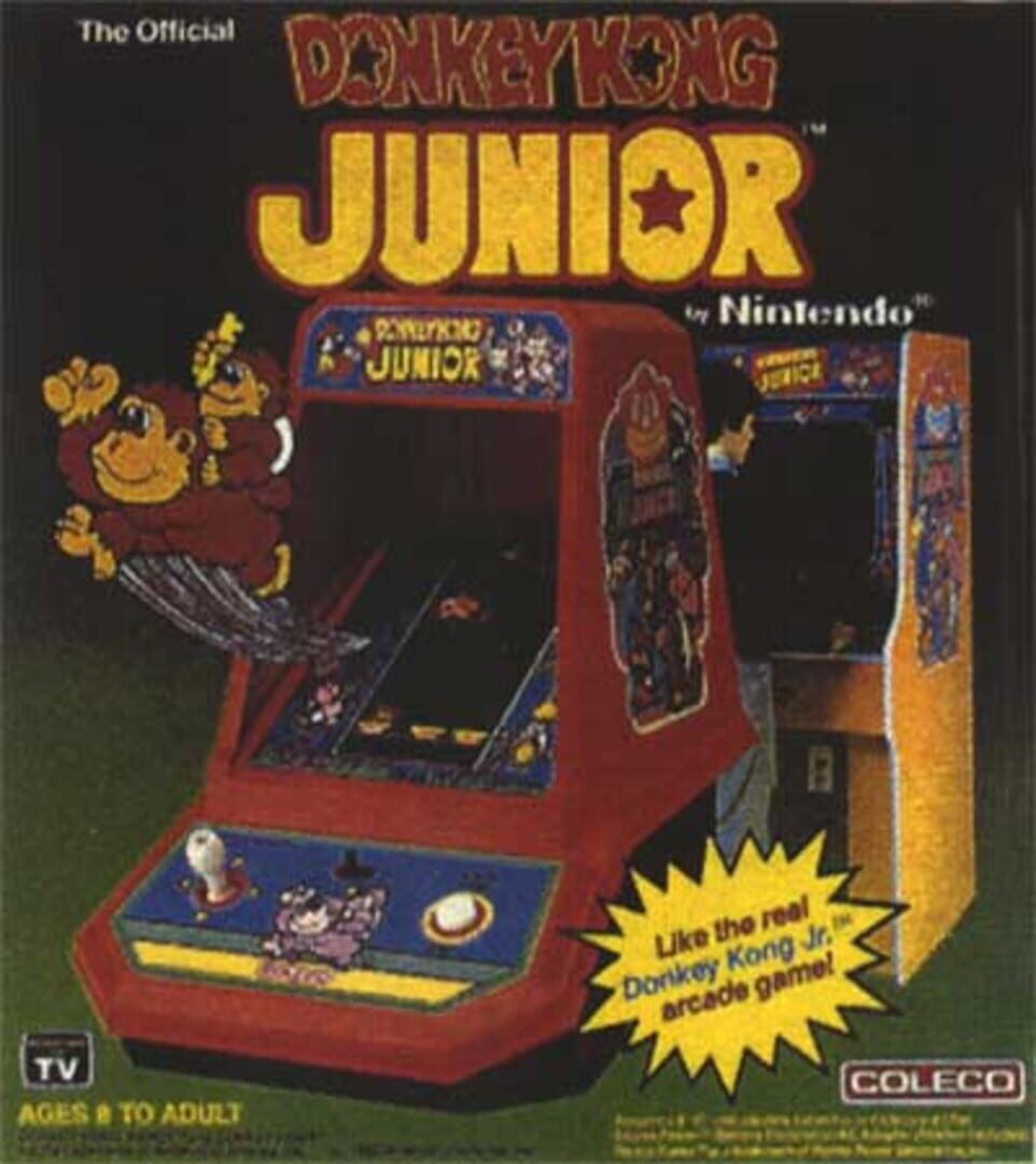 Donkey Kong Junior cover art