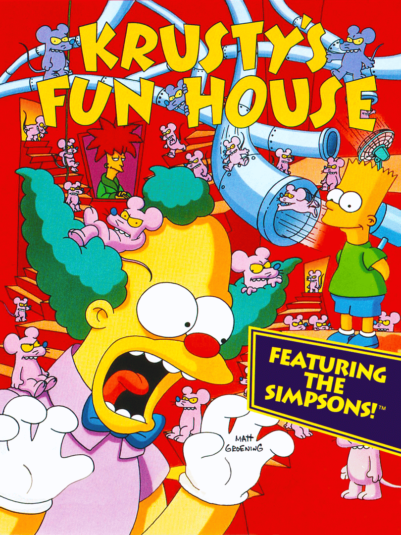 Krusty's Fun House Cover