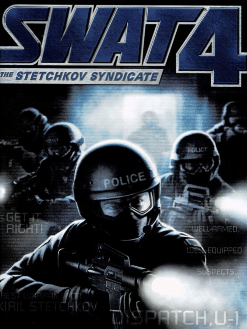 SWAT 4: The Stetchkov Syndicate Cover