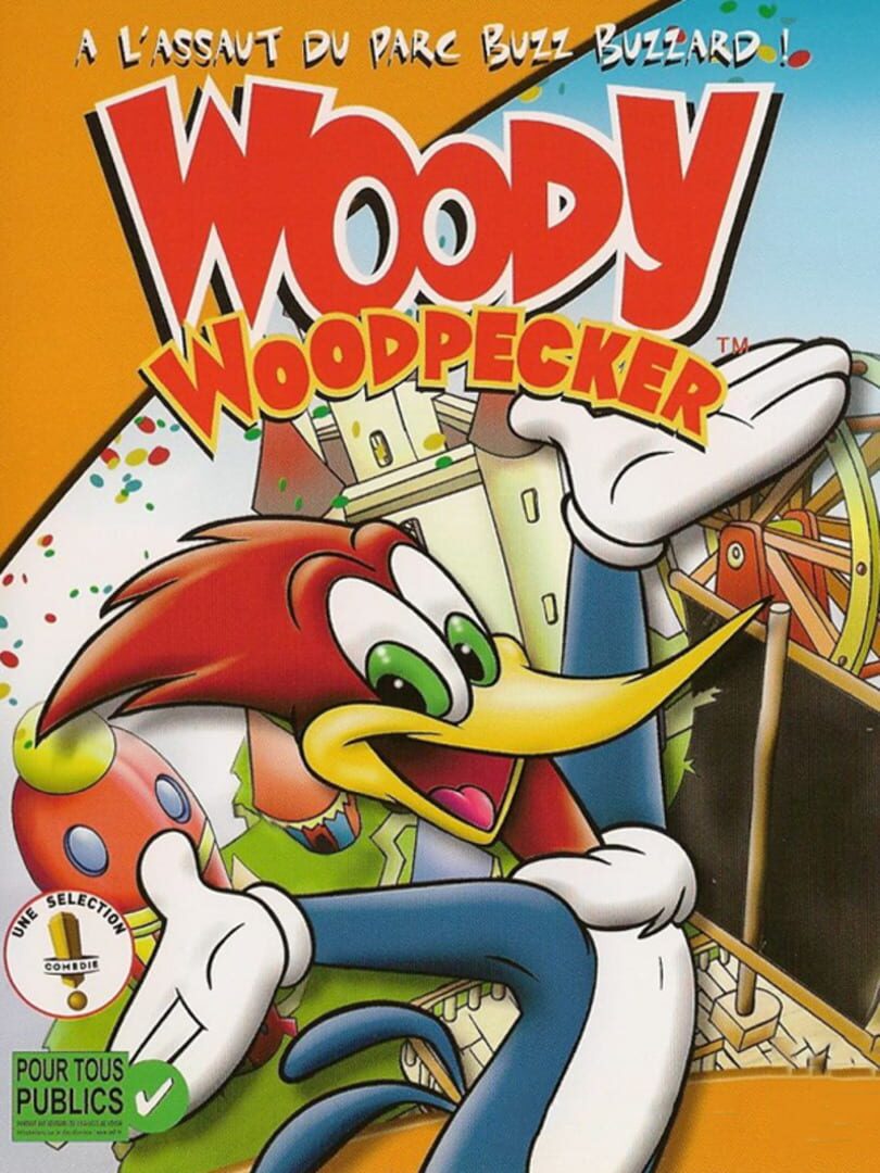 Cover image of Woody Woodpecker: Escape from Buzz Buzzard Park