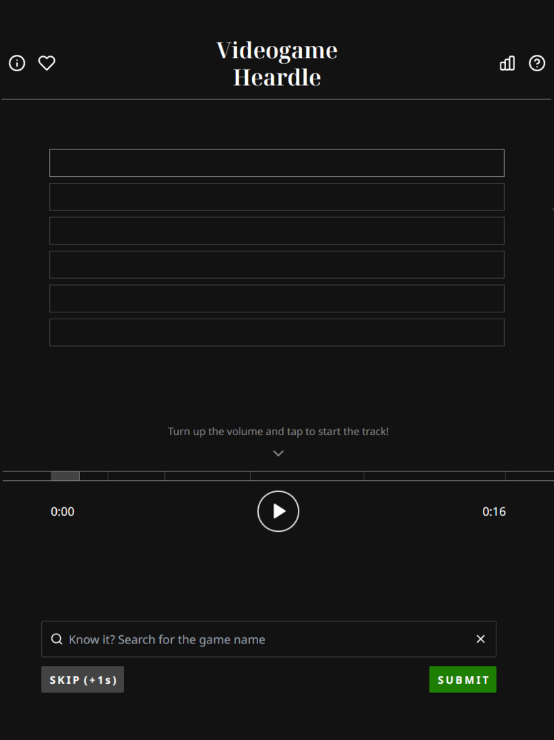 Videogame Heardle Cover