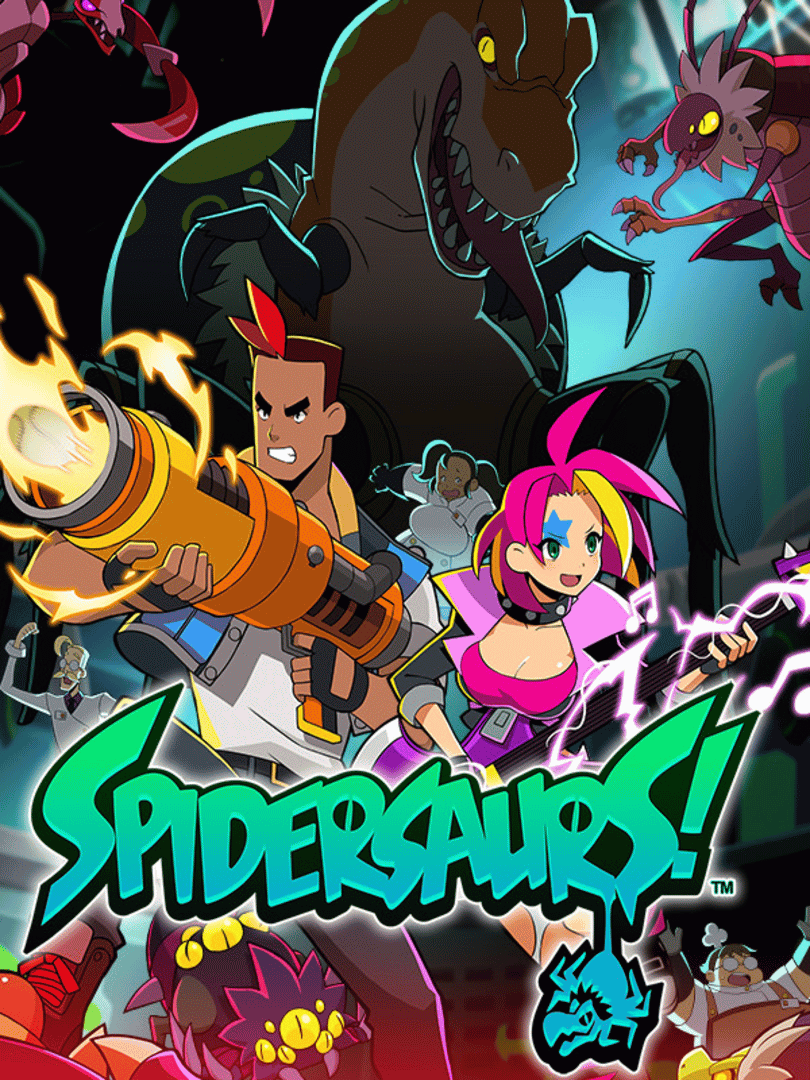Spidersaurs Cover