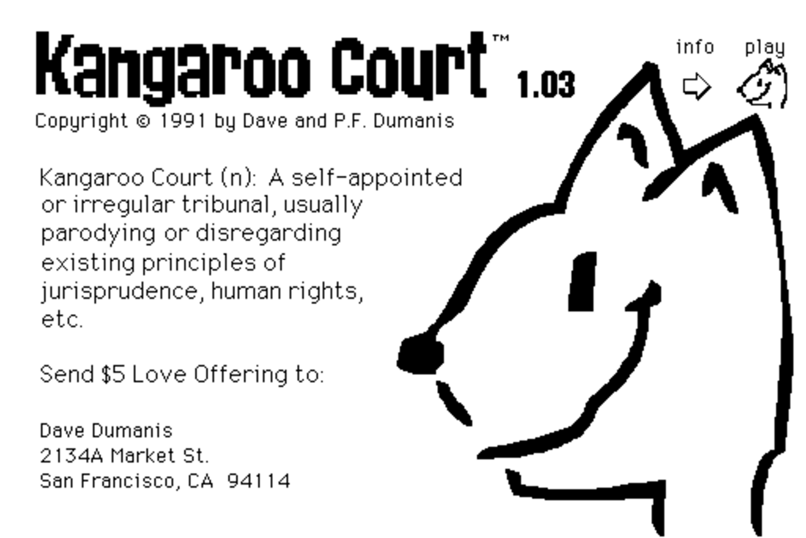 Kangaroo Court Cover