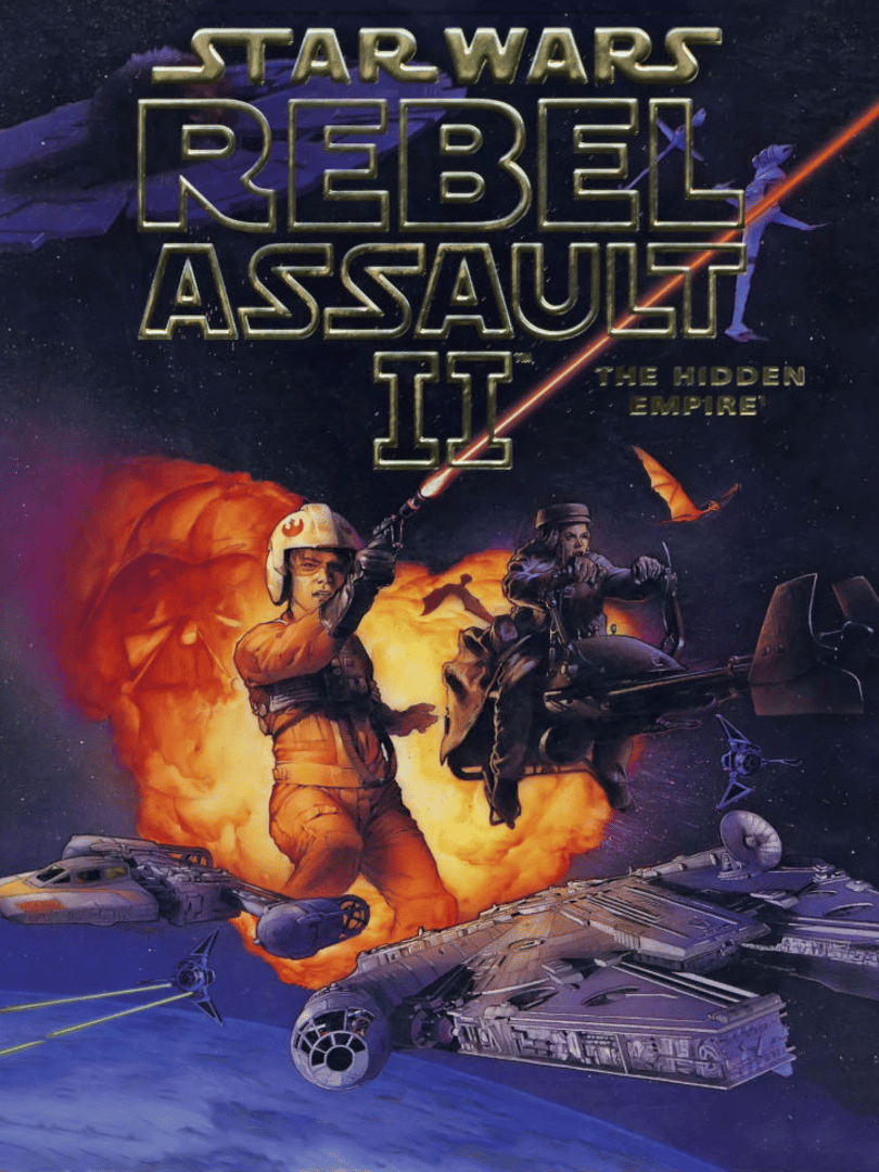 Star Wars: Rebel Assault II - The Hidden Empire Cover