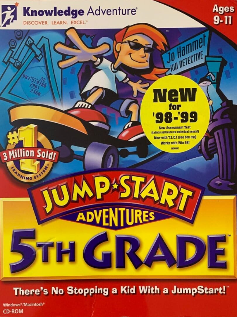 JumpStart Adventures 5th Grade: Jo Hammet, Kid Detective cover art