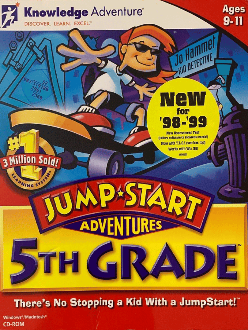 JumpStart Adventures 5th Grade: Jo Hammet, Kid Detective Cover