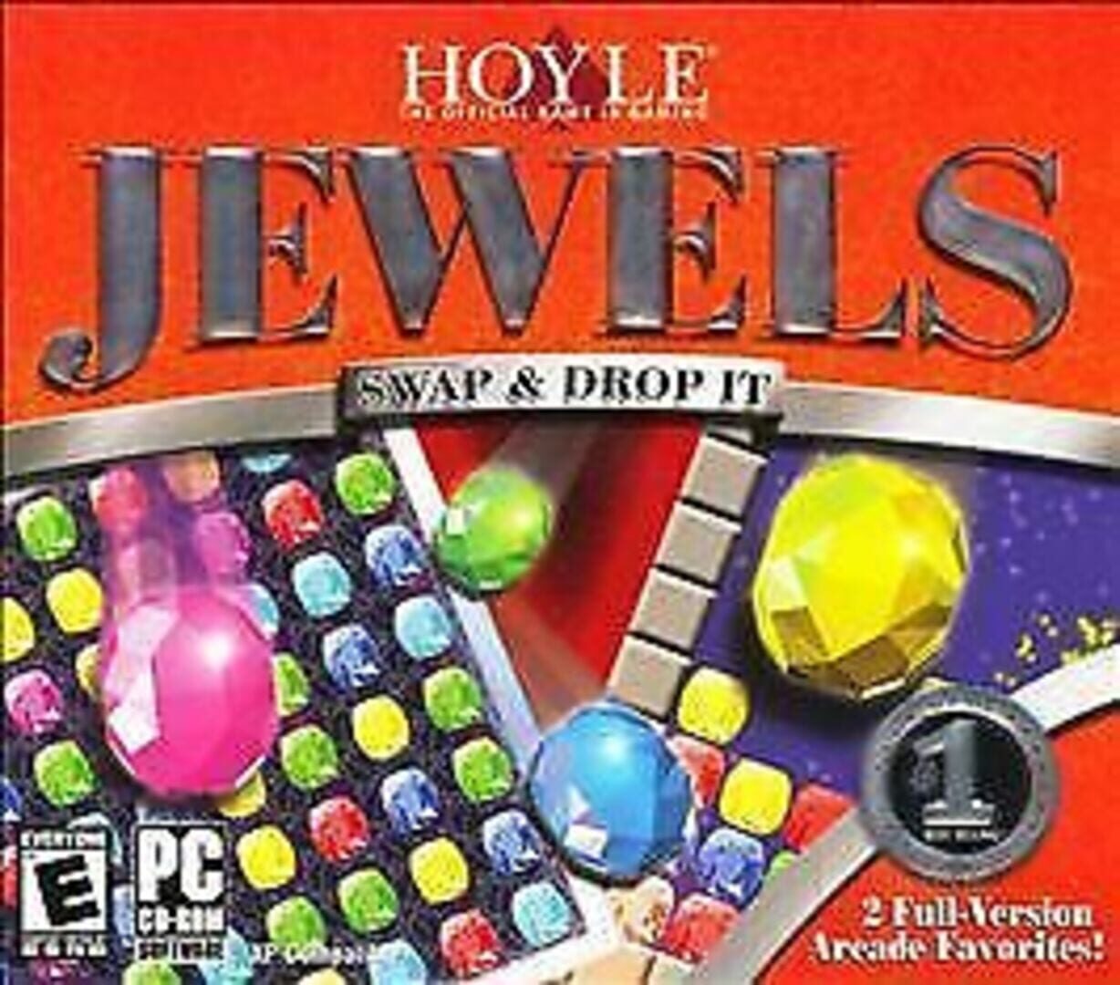 Cover image of Hoyle Jewels: Swap & Drop It