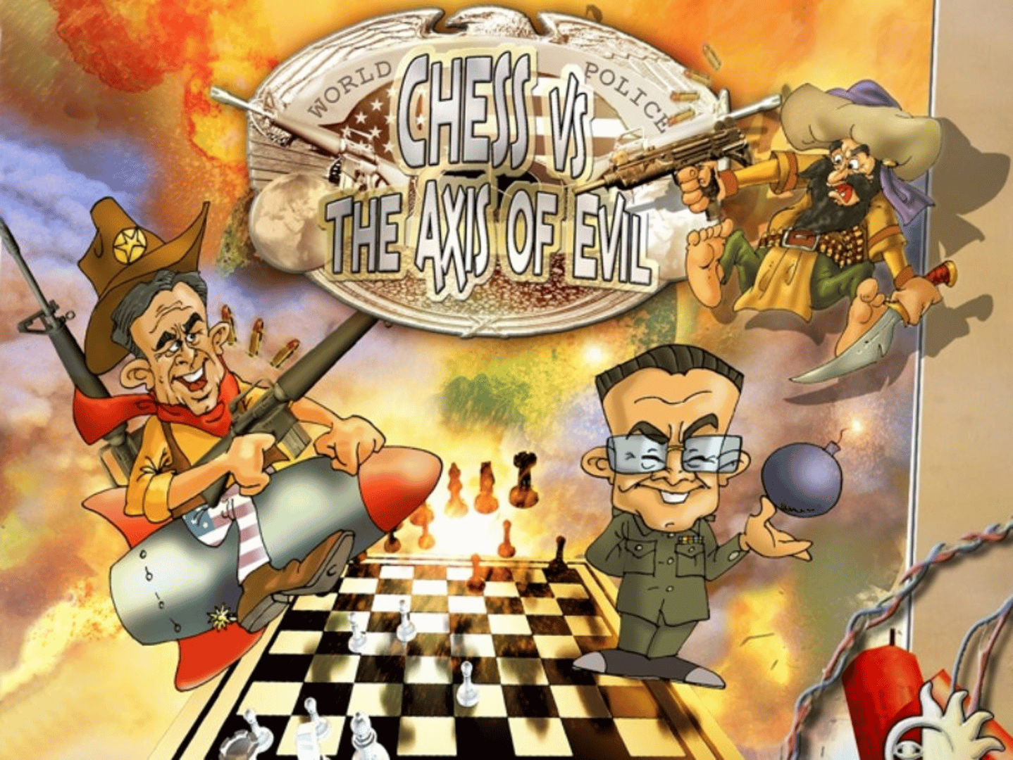 Chess vs. The Axis of Evil Cover