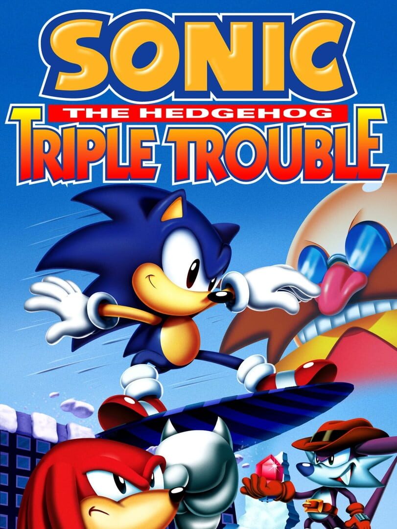 Cover image of Sonic Triple Trouble 16-Bit