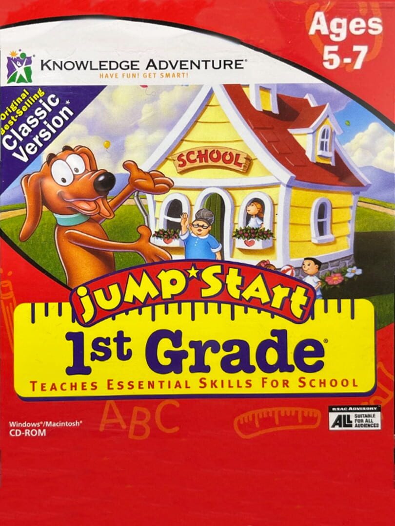 Игра JumpStart 1st Grade (1995). Дата выхода, трейлеры, системные  требования, список переводов, скриншоты, арты, новости, рейтинг, отзывы,  решение проблем (устранение неисправностей), прохождение, steam id, количество  продаж.